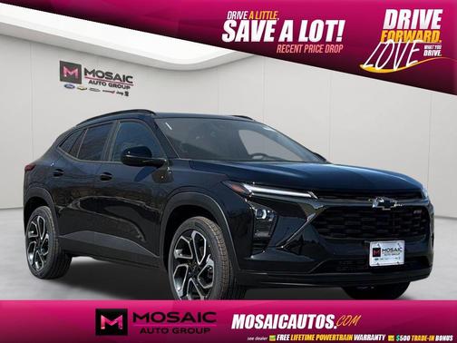 Black Metallic 2026 Chevrolet Trax FWD 2RS