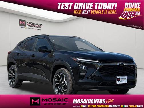 Black Metallic 2026 Chevrolet Trax FWD 2RS