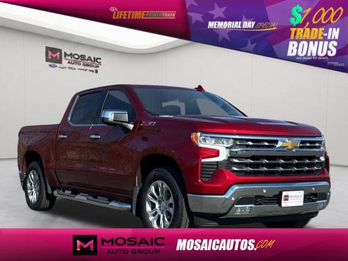 Cherry Red Tintcoat 2022 Chevrolet Silverado 1500 LTZ