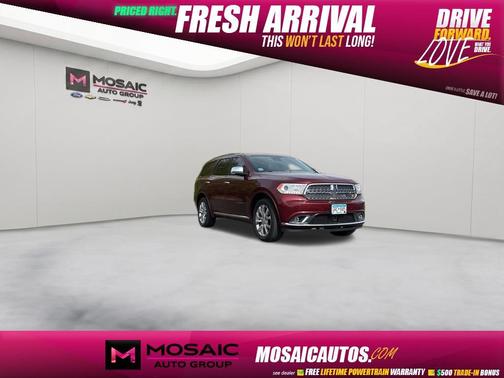 Octane Red Pearlcoat 2018 Dodge Durango Citadel