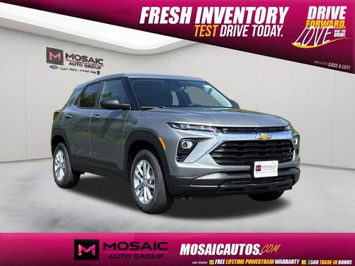 Sterling Gray Metallic 2026 Chevrolet Trailblazer LS
