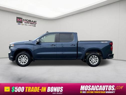 Northsky Blue Metallic 2020 Chevrolet Silverado 1500 RST