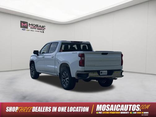 Summit White 2026 Chevrolet Silverado 1500 LT