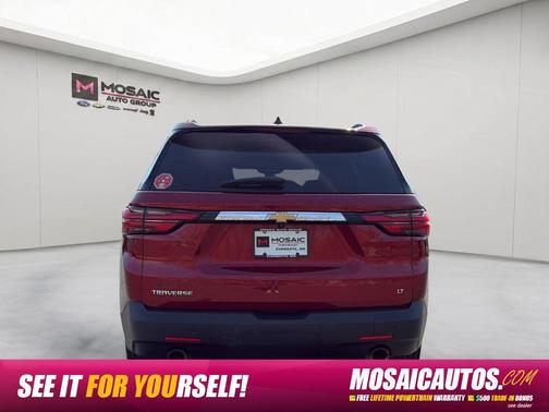 Radiant Red Tintcoat 2023 Chevrolet Traverse LT Cloth