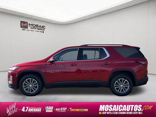 Radiant Red Tintcoat 2023 Chevrolet Traverse LT Cloth