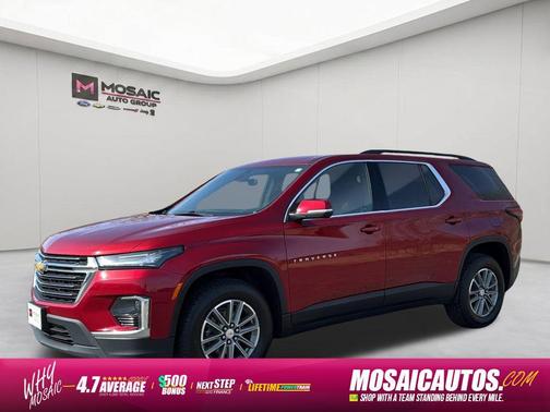 Radiant Red Tintcoat 2023 Chevrolet Traverse LT Cloth