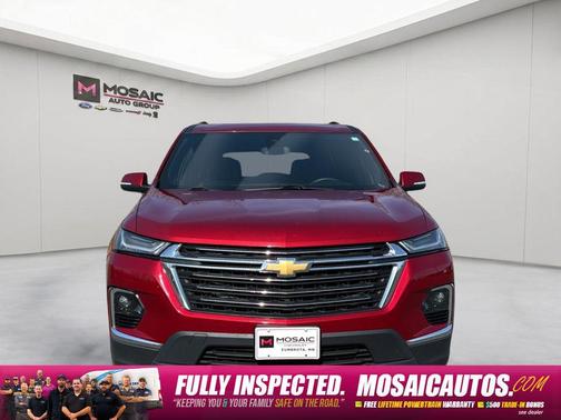 Radiant Red Tintcoat 2023 Chevrolet Traverse LT Cloth