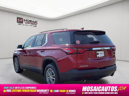 Radiant Red Tintcoat 2023 Chevrolet Traverse LT Cloth