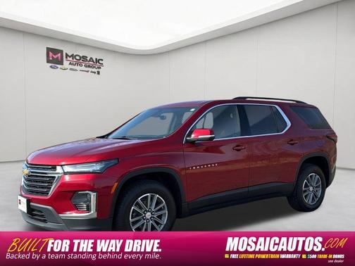 Radiant Red Tintcoat 2023 Chevrolet Traverse LT Cloth