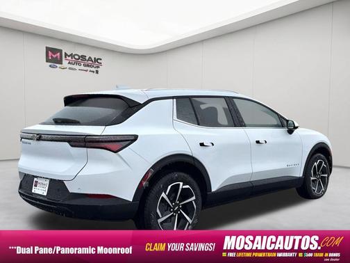 Summit White 2026 Chevrolet Equinox EV LT