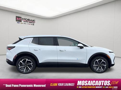 Summit White 2026 Chevrolet Equinox EV LT