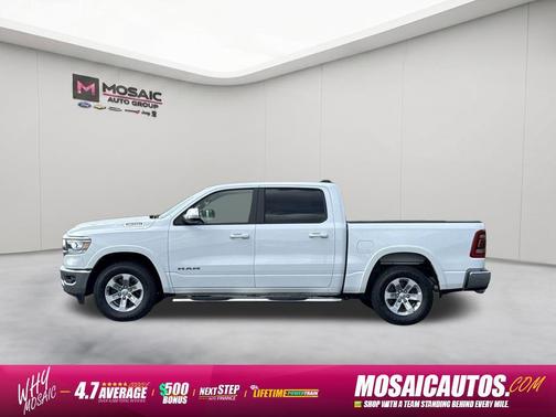 Bright White Clearcoat 2022 RAM 1500 Laramie