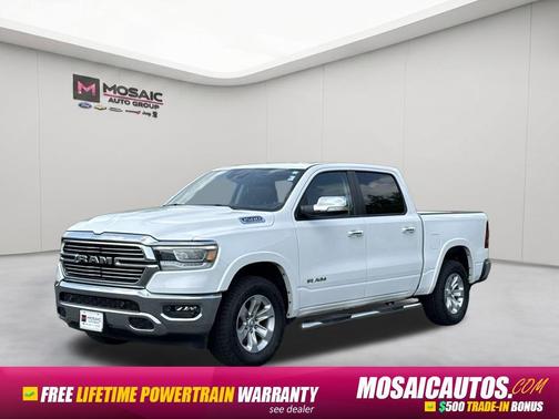 Bright White Clearcoat 2022 RAM 1500 Laramie