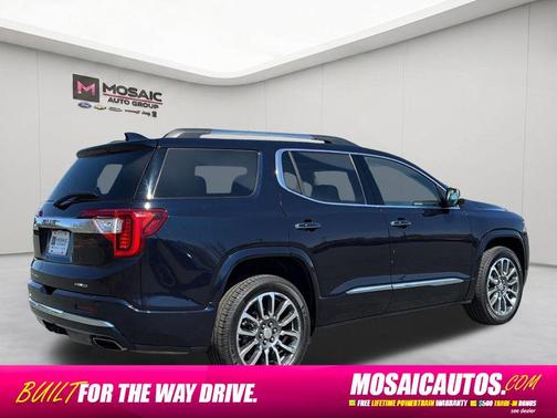 Midnight Blue Metallic 2022 GMC Acadia Denali