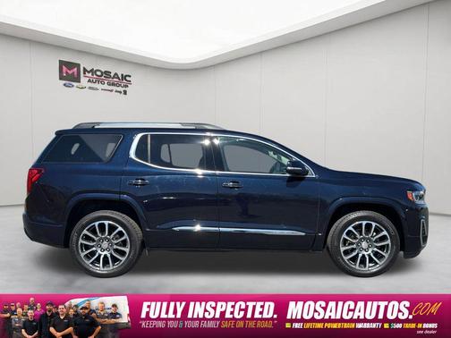 Midnight Blue Metallic 2022 GMC Acadia Denali