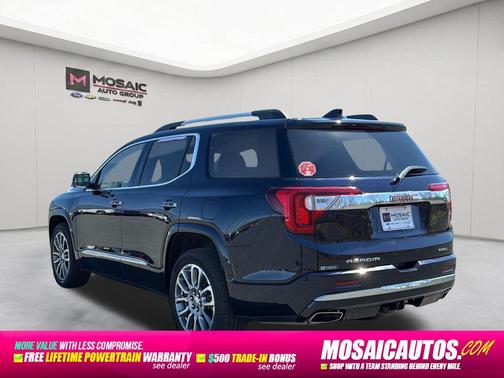 Midnight Blue Metallic 2022 GMC Acadia Denali