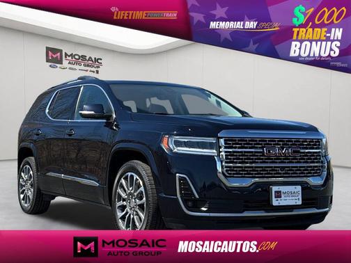 Midnight Blue Metallic 2022 GMC Acadia Denali