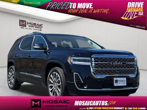 Midnight Blue Metallic 2022 GMC Acadia Denali