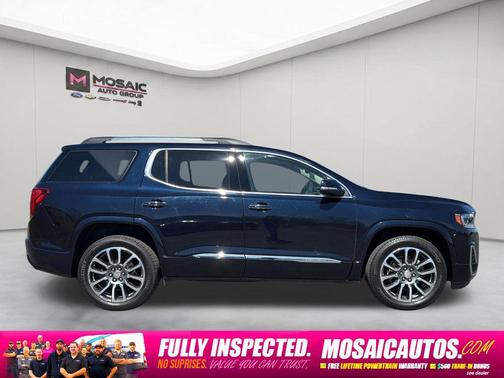 Midnight Blue Metallic 2022 GMC Acadia Denali