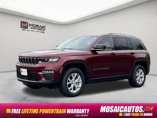 Velvet Red Pearlcoat 2023 Jeep Grand Cherokee Limited