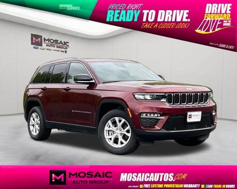 Velvet Red Pearlcoat 2023 Jeep Grand Cherokee Limited