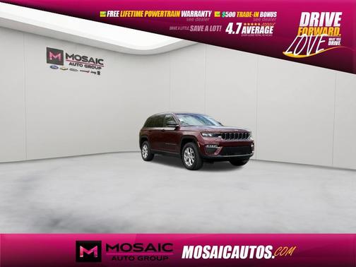 Velvet Red Pearlcoat 2023 Jeep Grand Cherokee Limited