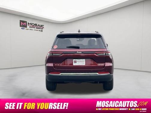 Velvet Red Pearlcoat 2023 Jeep Grand Cherokee Limited