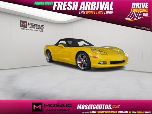 Velocity Yellow Tintcoat 2007 Chevrolet Corvette Base