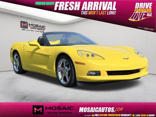 Velocity Yellow Tintcoat 2007 Chevrolet Corvette Base