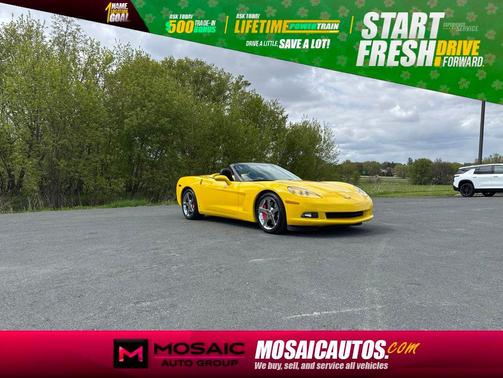 Velocity Yellow Tintcoat 2007 Chevrolet Corvette Base