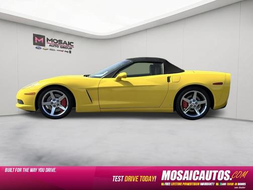 Velocity Yellow Tintcoat 2007 Chevrolet Corvette Base