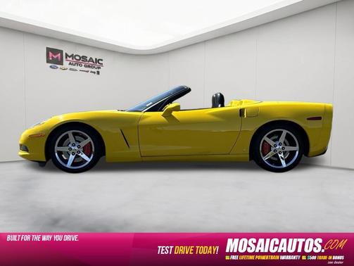 Velocity Yellow Tintcoat 2007 Chevrolet Corvette Base