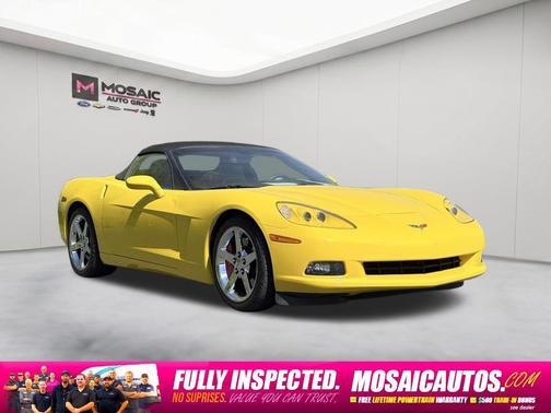 Velocity Yellow Tintcoat 2007 Chevrolet Corvette Base