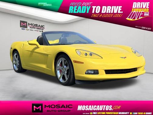 Velocity Yellow Tintcoat 2007 Chevrolet Corvette Base