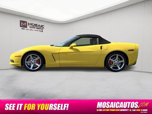 Velocity Yellow Tintcoat 2007 Chevrolet Corvette Base