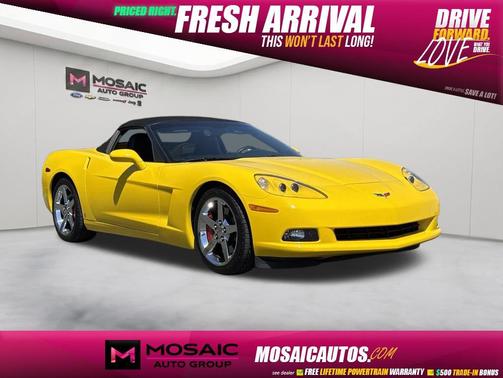 Velocity Yellow Tintcoat 2007 Chevrolet Corvette Base