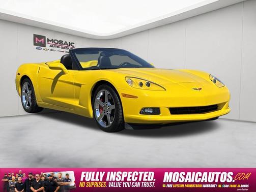 Velocity Yellow Tintcoat 2007 Chevrolet Corvette Base