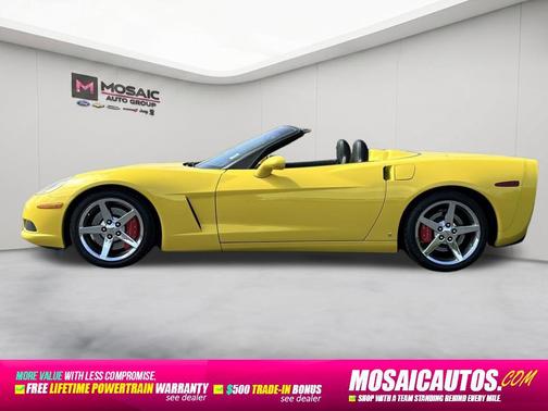 Velocity Yellow Tintcoat 2007 Chevrolet Corvette Base