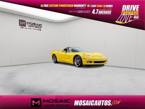 Velocity Yellow Tintcoat 2007 Chevrolet Corvette Base