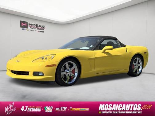 Velocity Yellow Tintcoat 2007 Chevrolet Corvette Base
