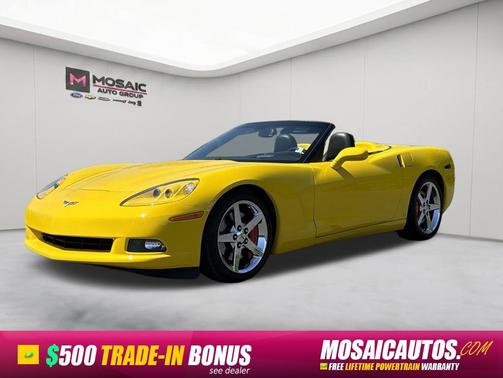 Velocity Yellow Tintcoat 2007 Chevrolet Corvette Base