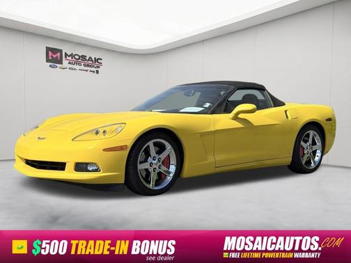 Velocity Yellow Tintcoat 2007 Chevrolet Corvette Base