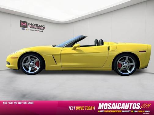 Velocity Yellow Tintcoat 2007 Chevrolet Corvette Base