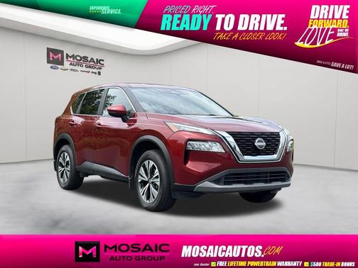Scarlet Ember Tintcoat 2023 Nissan Rogue SV