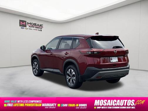Scarlet Ember Tintcoat 2023 Nissan Rogue SV