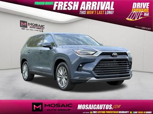 Cloud 2025 Toyota Grand Highlander Platinum