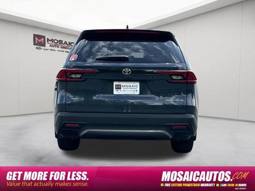 Cloud 2025 Toyota Grand Highlander Platinum