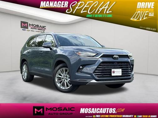 Cloud 2025 Toyota Grand Highlander Platinum