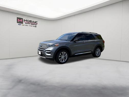 Gray Metallic 2023 Ford Explorer Limited