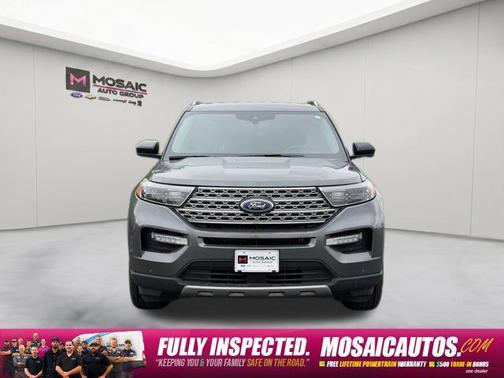 Gray Metallic 2023 Ford Explorer Limited